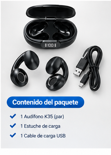 Audífonos Inalámbricos K35 Bluetooth