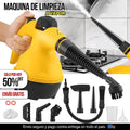 Limpiador a Vapor Portátil VaporClean con 9 Accesorios
